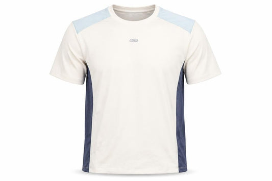 ASOS 4505 Men's Beige Colourblock Athletic T-Shirt Size L