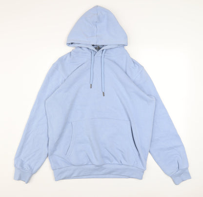 Mens UK Size M Cotton Traders Blue Pullover Hoodie