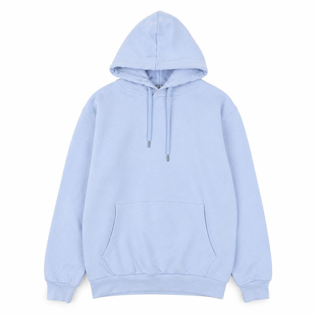 Mens UK Size M Cotton Traders Blue Pullover Hoodie