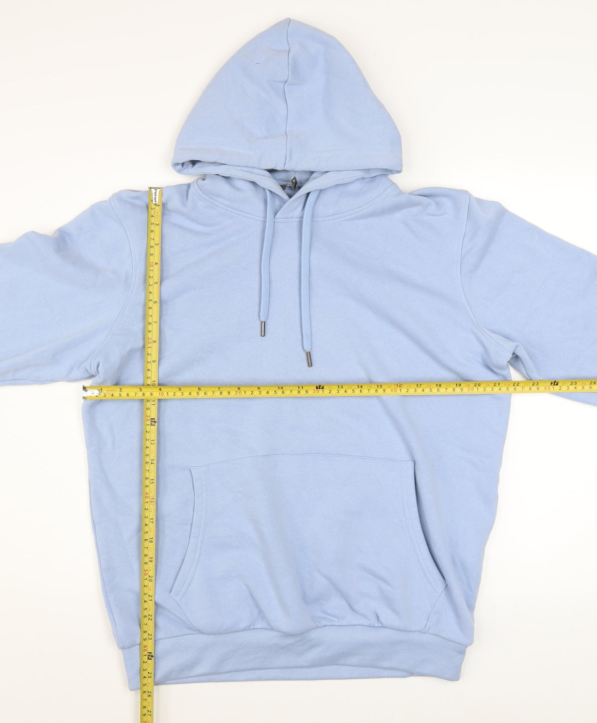 Mens UK Size M Cotton Traders Blue Pullover Hoodie