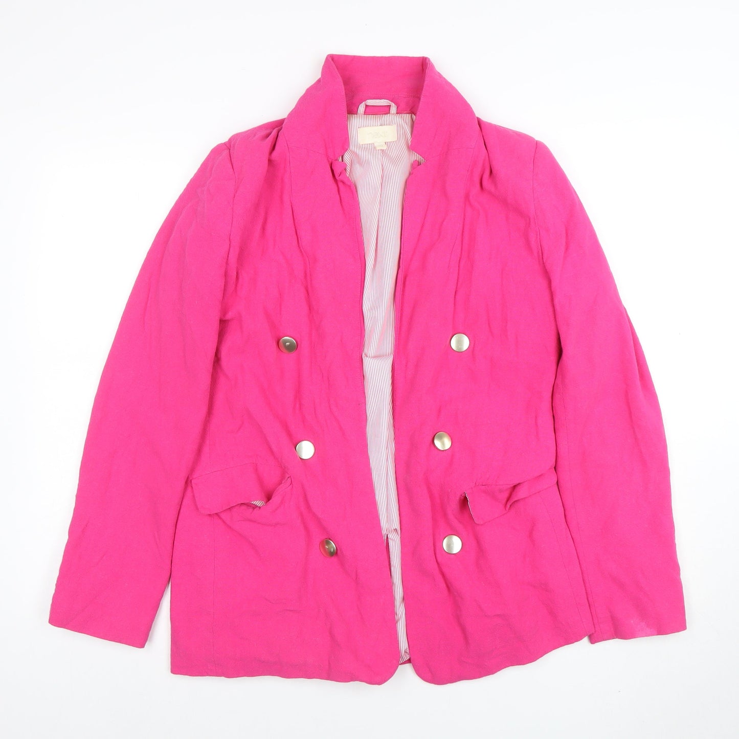 Womens UK Size 10 NEXT Regular Pink Blazer