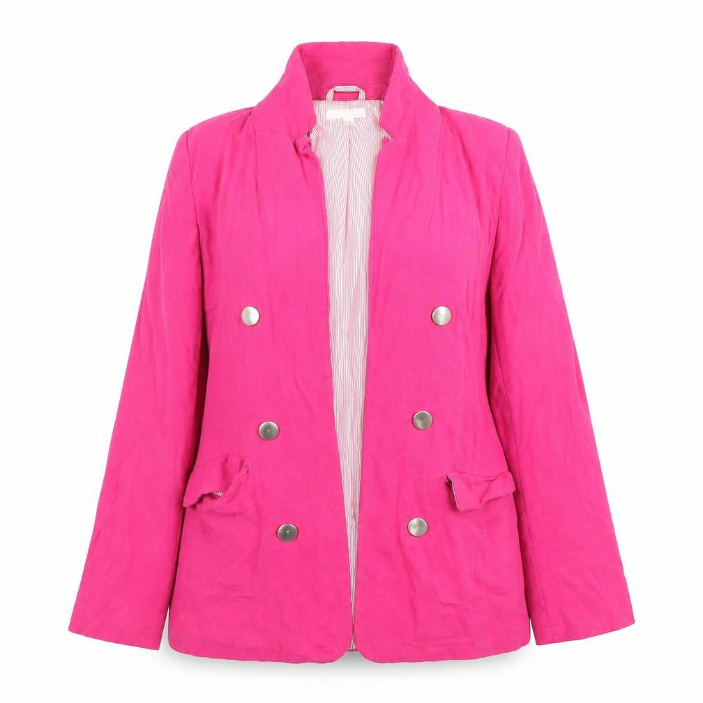 Womens UK Size 10 NEXT Regular Pink Blazer