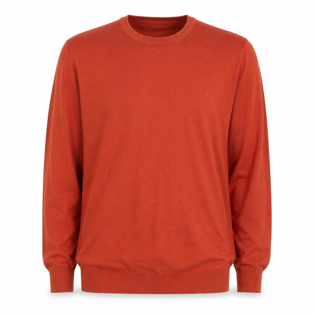 Mens UK Size L Marks and Spencer Brown Pullover Jumper