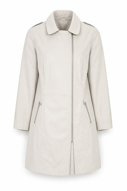 Womens UK Size 16 Debenhams Beige Overcoat