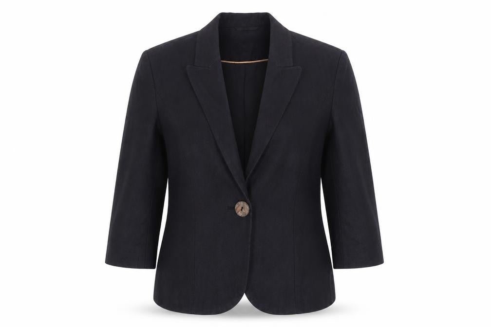 Womens UK Size 12 Phase Eight Regular Black Blazer