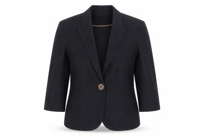 Womens UK Size 12 Phase Eight Regular Black Blazer