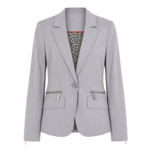 Womens UK Size 10 Jasper Conran Regular Grey Blazer