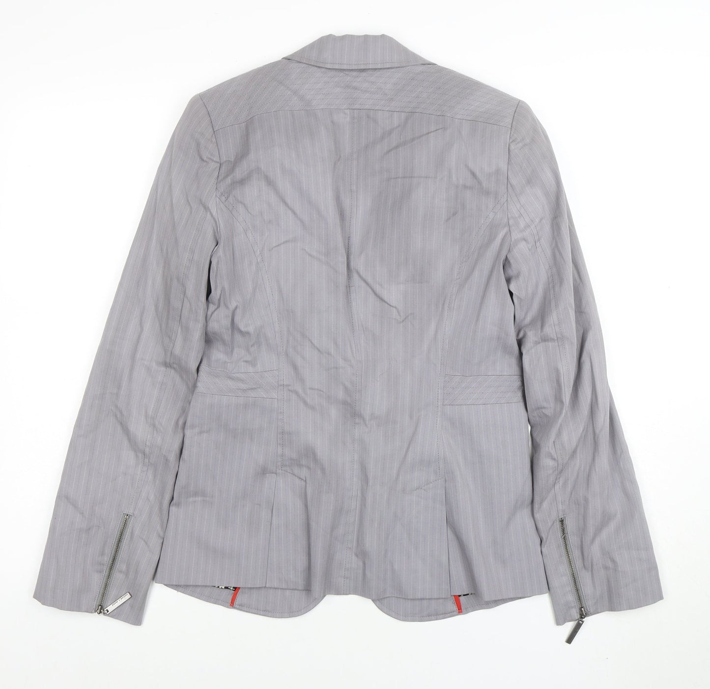 Womens UK Size 10 Jasper Conran Regular Grey Blazer