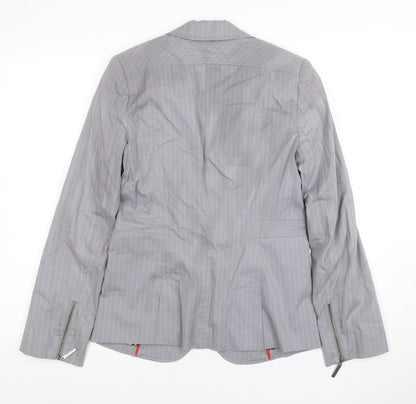 Womens UK Size 10 Jasper Conran Regular Grey Blazer