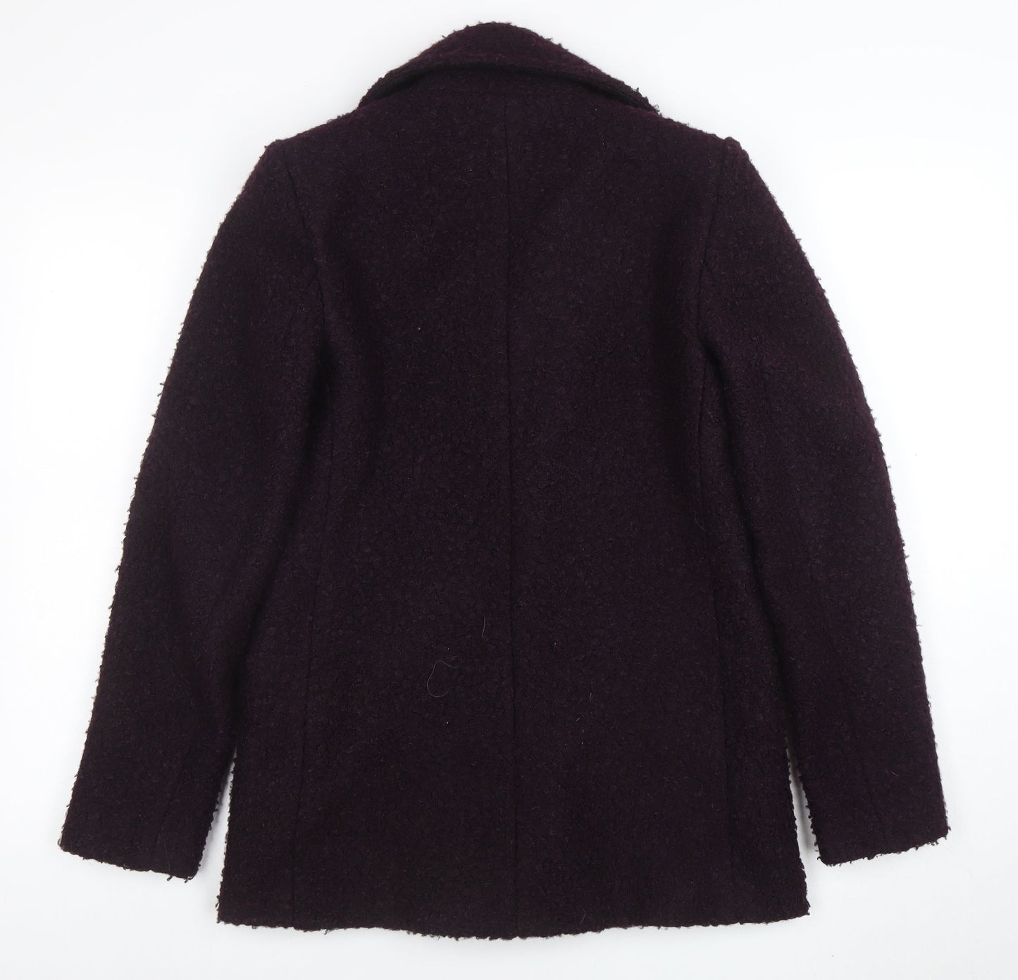 Womens UK Size 8 Principles Purple Pea Coat