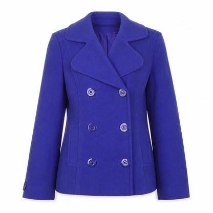 Womens UK Size 14 Autonomy Blue Pea Coat