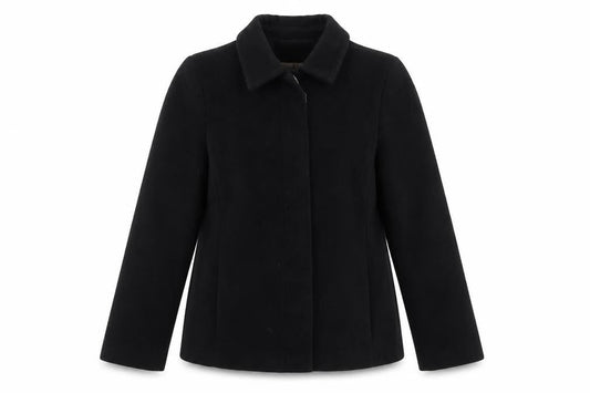 Womens UK Size 14 NL Collection Black Overcoat