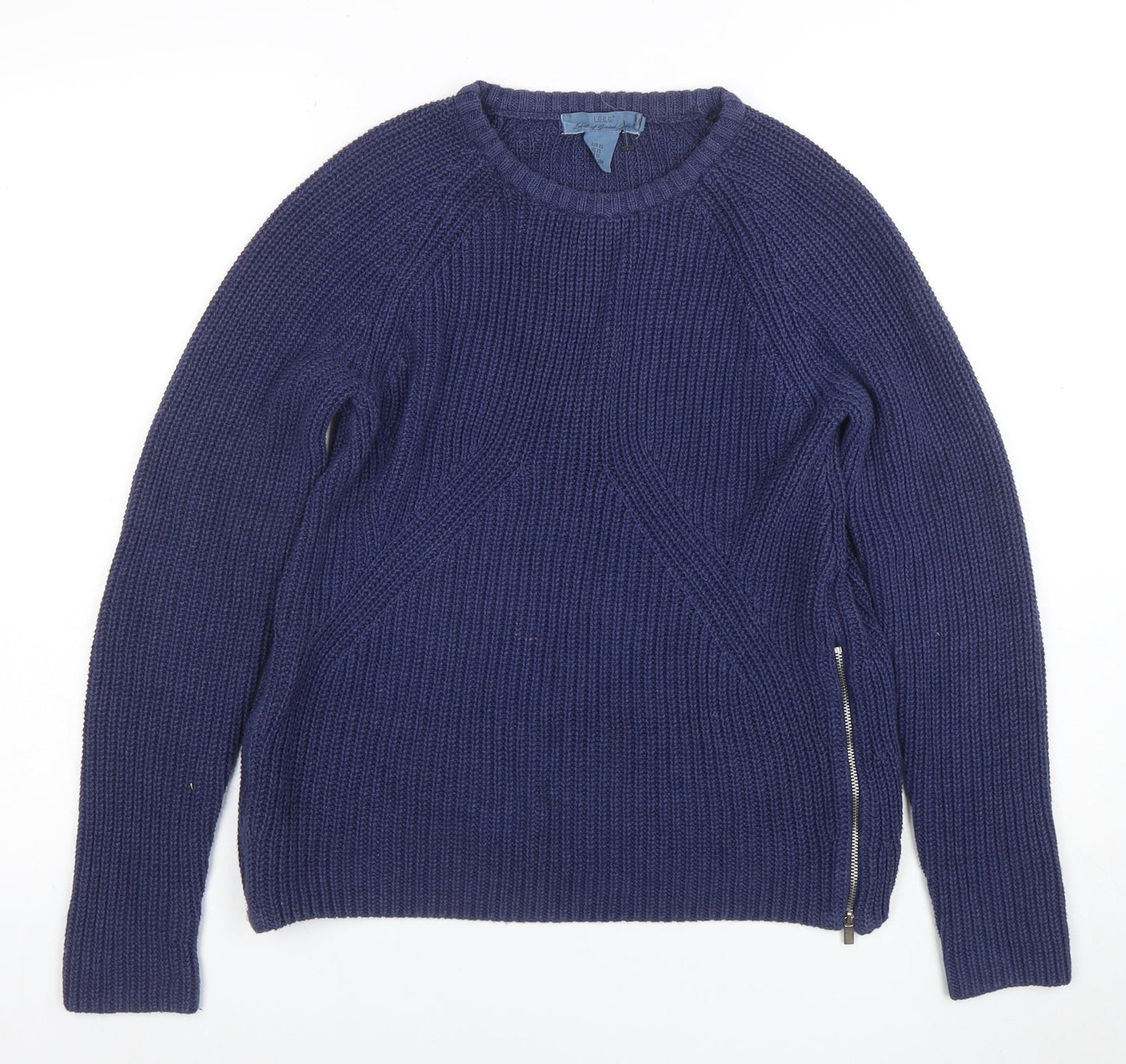 Womens UK Size XS L.O.G.G. Blue Pullover Jumper
