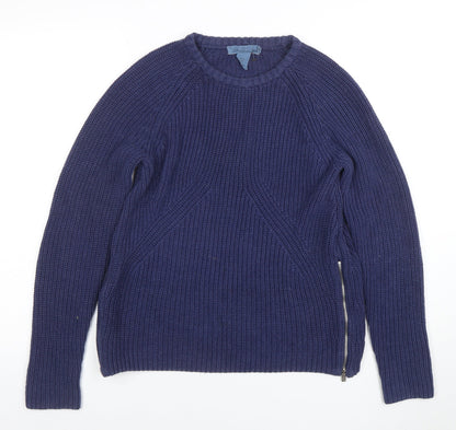 Womens UK Size XS L.O.G.G. Blue Pullover Jumper