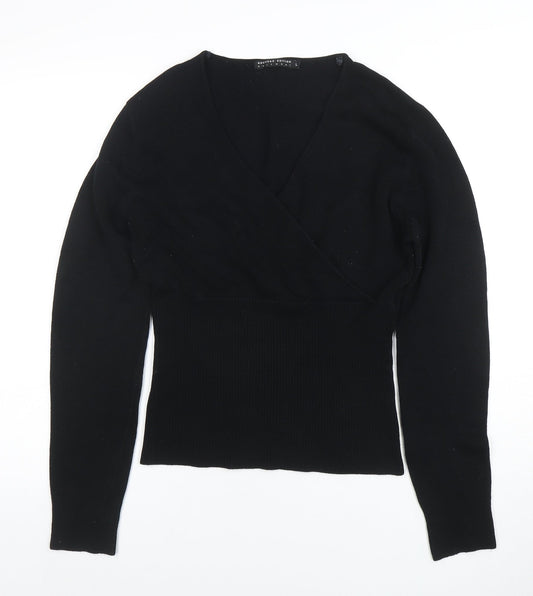 Womens UK Size L Nouveau Edition Black Pullover Jumper