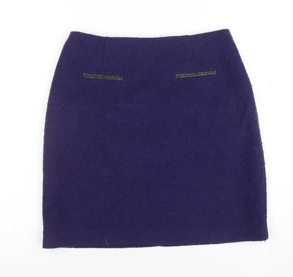 Womens UK Size 8 Marks and Spencer Straight & Pencil Tweed Skirt