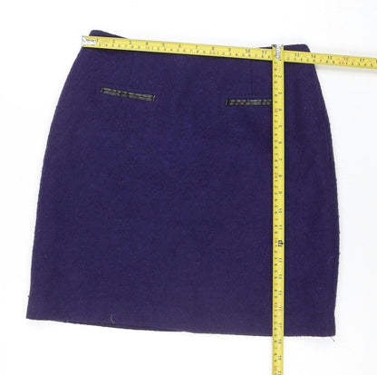 Womens UK Size 8 Marks and Spencer Straight & Pencil Tweed Skirt