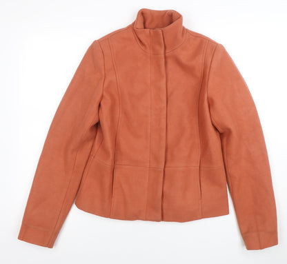 Womens UK Size 10 VILA Brown Basic Jacket