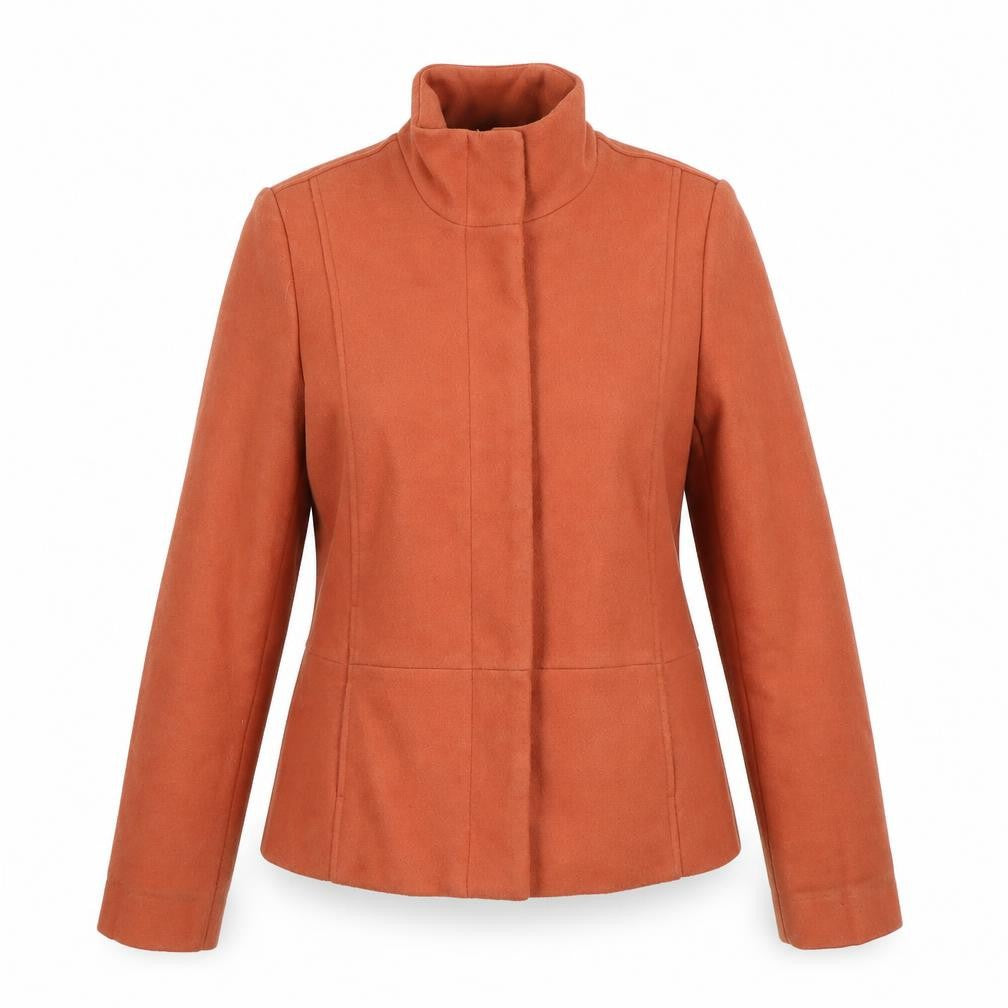 Womens UK Size 10 VILA Brown Basic Jacket