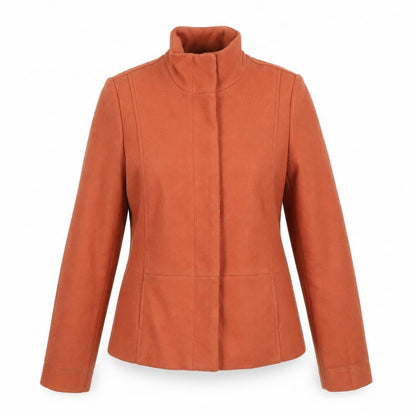 Womens UK Size 10 VILA Brown Basic Jacket