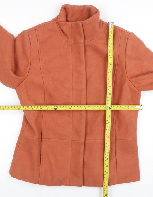 Womens UK Size 10 VILA Brown Basic Jacket