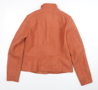 Womens UK Size 10 VILA Brown Basic Jacket