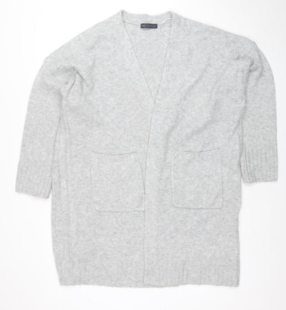 Womens UK Size L Marks and Spencer Grey Cardigan Jumper