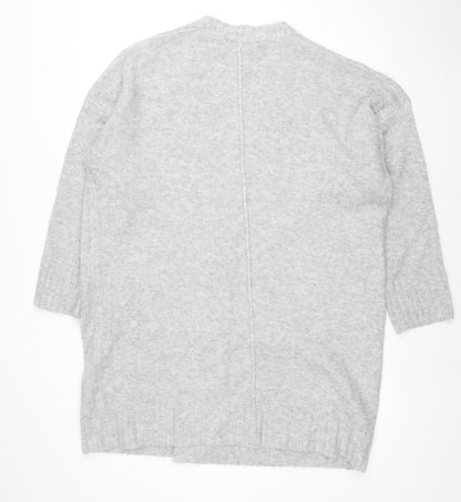 Womens UK Size L Marks and Spencer Grey Cardigan Jumper