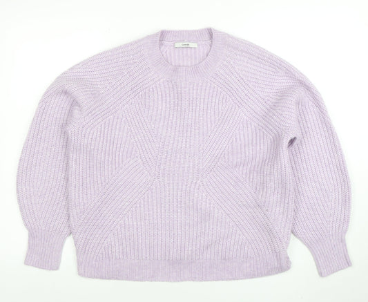 Womens UK Size M George Purple Pullover Jumper