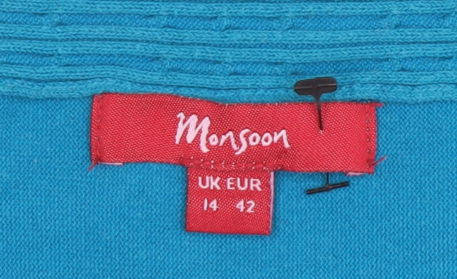 Womens UK Size 14 Monsoon Fit & Flare Dress