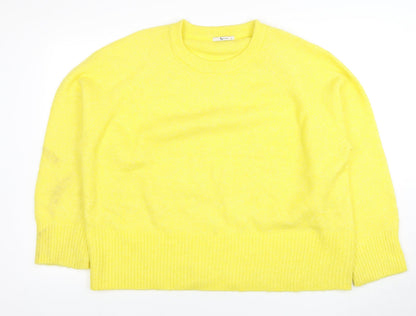 Womens UK Size 18 TU Yellow Pullover Jumper