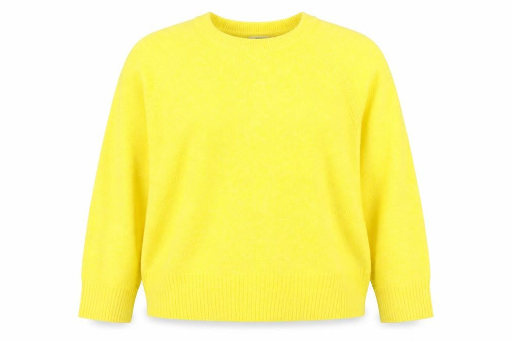 Womens UK Size 18 TU Yellow Pullover Jumper