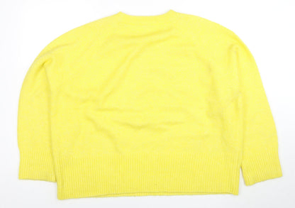 Womens UK Size 18 TU Yellow Pullover Jumper