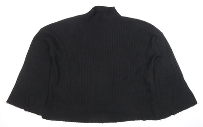 Womens UK Size L PRETTYLITTLETHING Black Pullover Jumper
