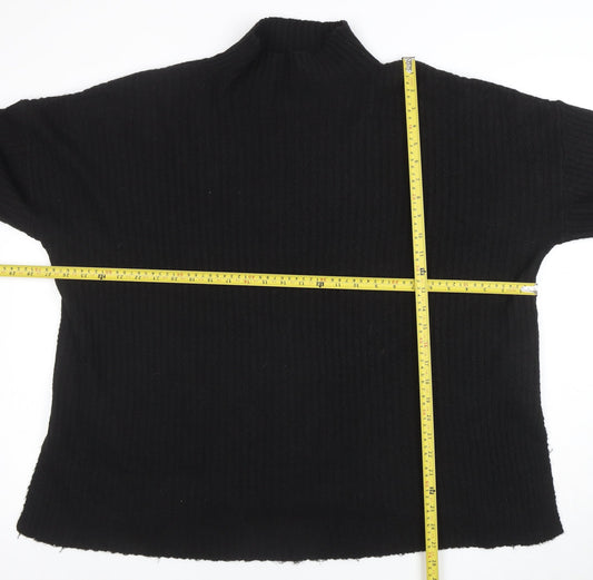 Womens UK Size L PRETTYLITTLETHING Black Pullover Jumper