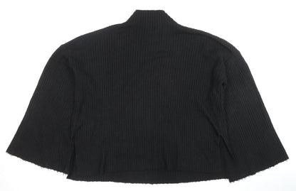 Womens UK Size L PRETTYLITTLETHING Black Pullover Jumper