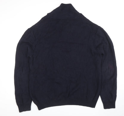 Mens UK Size 2XL NEXT Blue Pullover Jumper