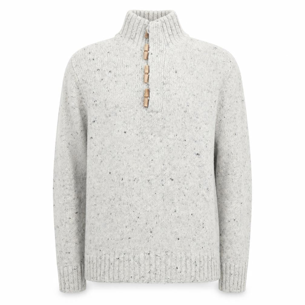 Banana Republic Men's Grey Wool Alpaca High Neck Pullover Jumper M