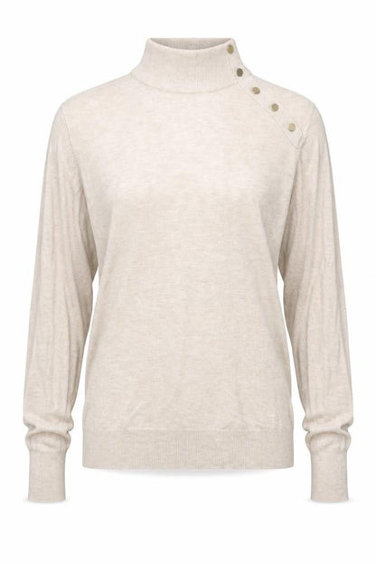 Womens UK Size M H&M Beige Pullover Jumper