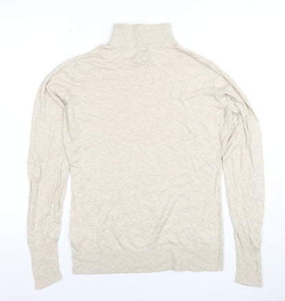 Womens UK Size M H&M Beige Pullover Jumper