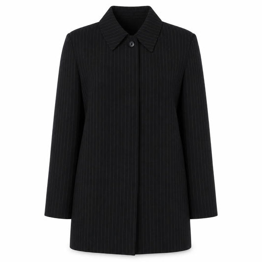 Womens UK Size 14 Viyella Regular Black Blazer