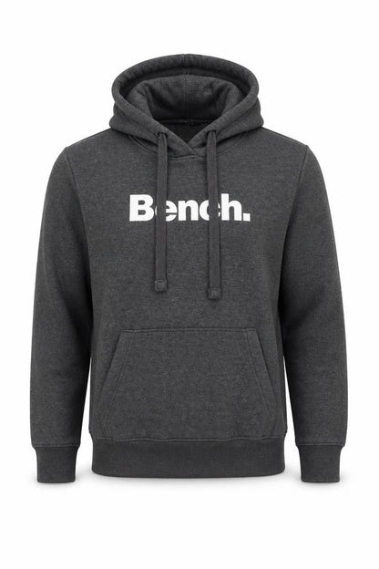 Mens UK Size L Bench Grey Pullover Hoodie