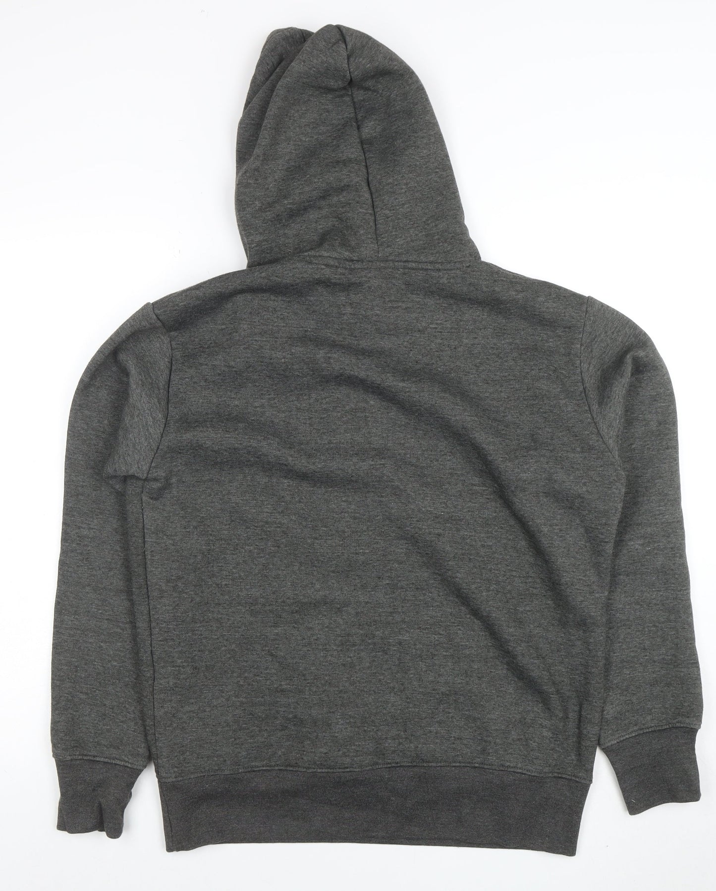 Mens UK Size L Bench Grey Pullover Hoodie