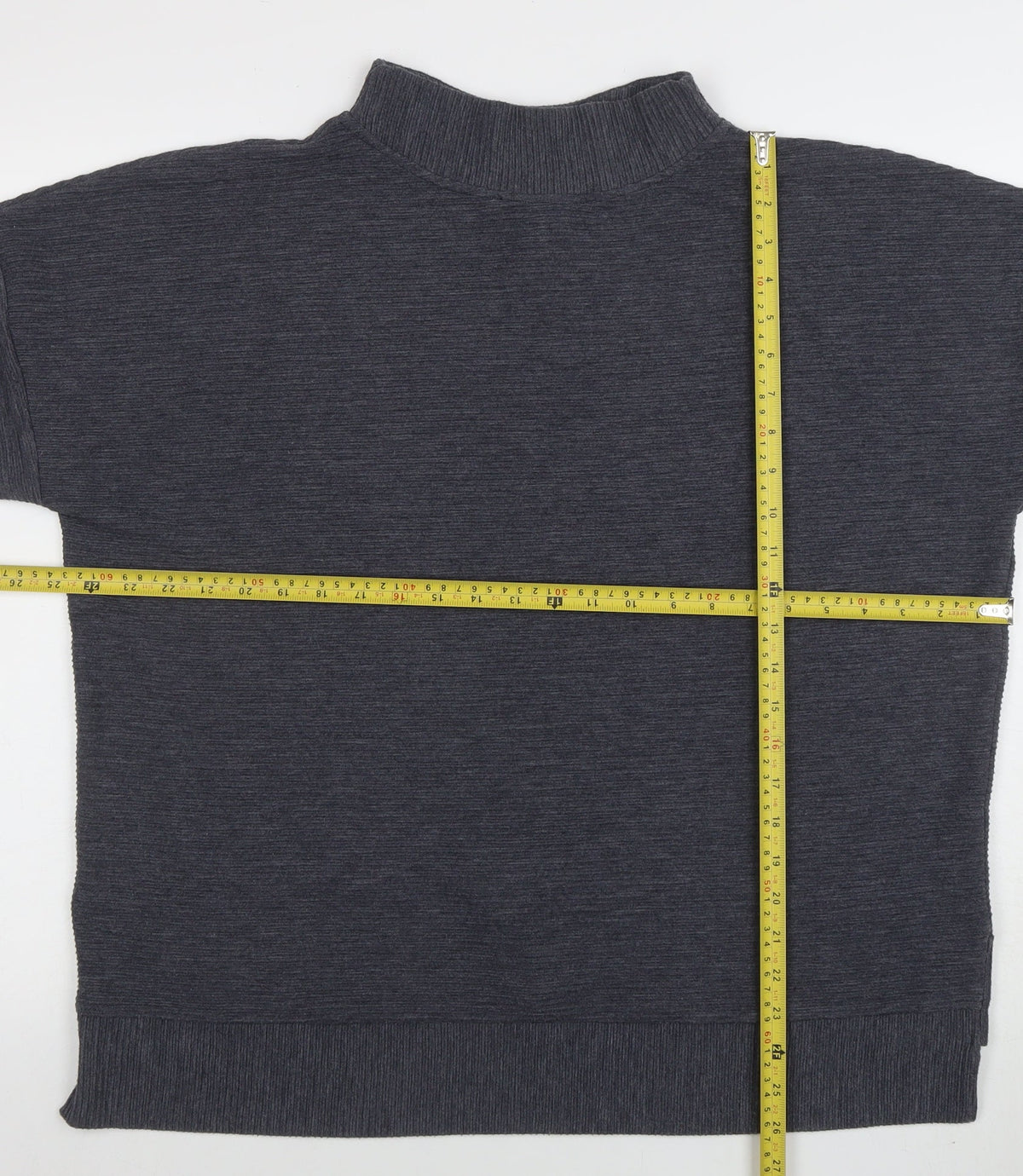 Womens UK Size M French Connection Grey Pullover Jumper