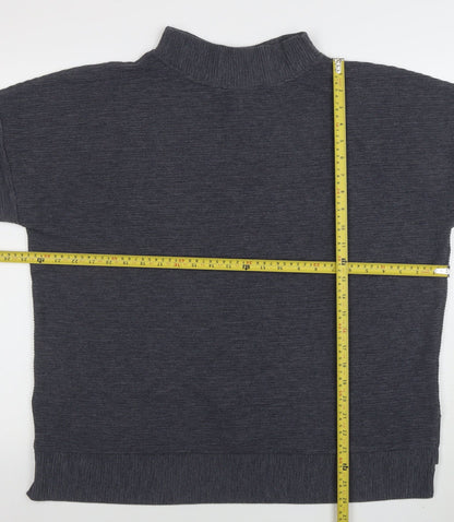 Womens UK Size M French Connection Grey Pullover Jumper