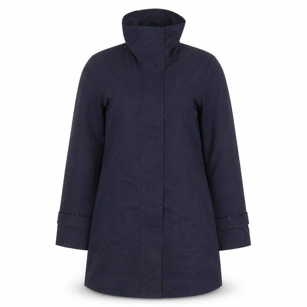 Womens UK Size 6 Precis Petite Blue Trench Coat