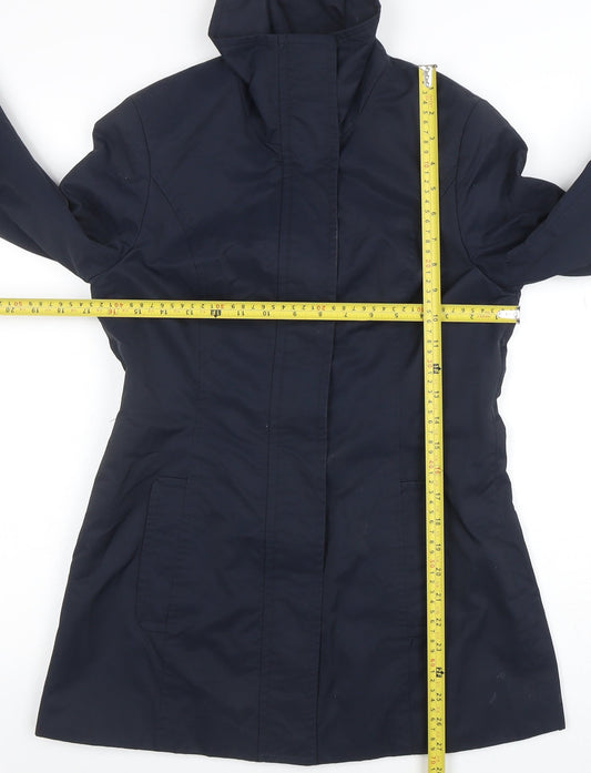 Womens UK Size 6 Precis Petite Blue Trench Coat