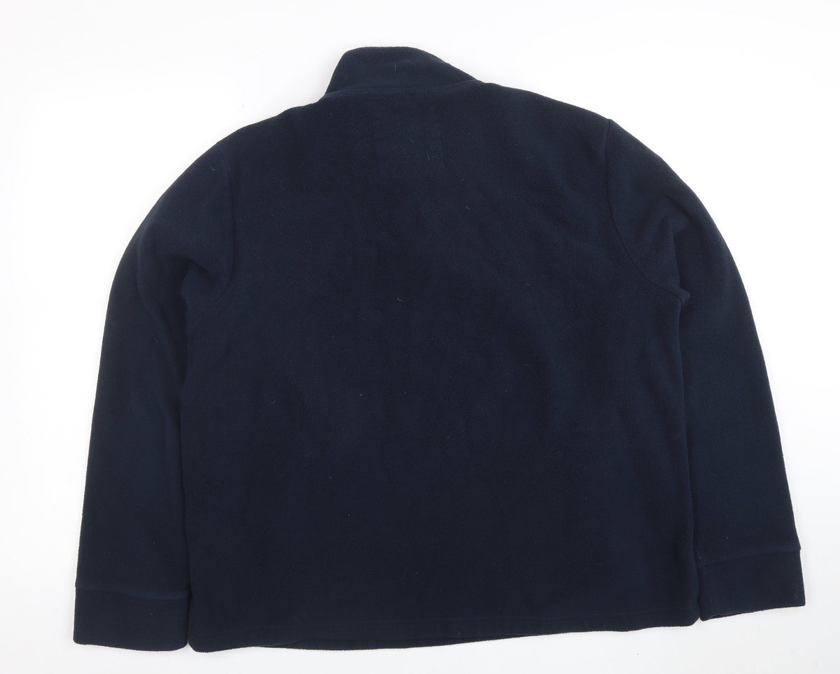 Mens UK Size XL Threadbare Blue Pullover Sweatshirt