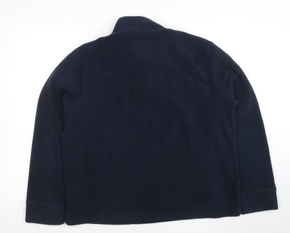 Mens UK Size XL Threadbare Blue Pullover Sweatshirt