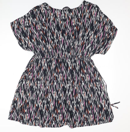 Marks and Spencer Women’s Multicoloured V-Neck Blouson Dress Size 16